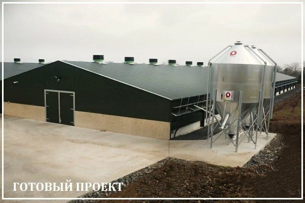 Этапы возведения птицефабрики от завода ВелесТент-нвч